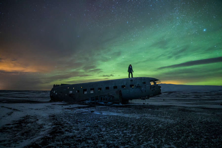 DC3 avión abandonado en Islandia