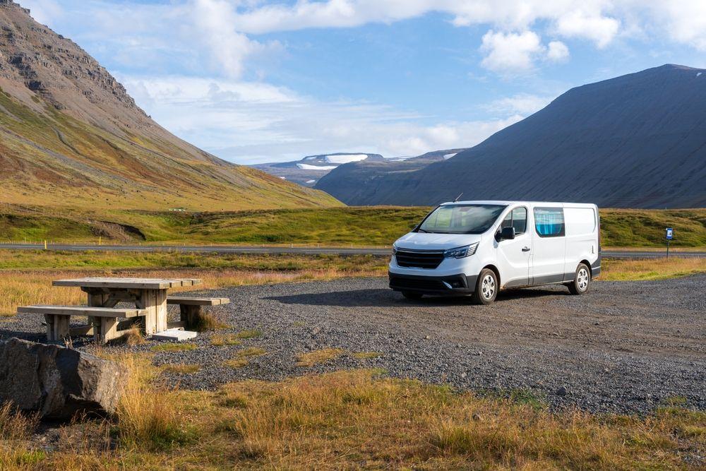 Campervan in Iceland